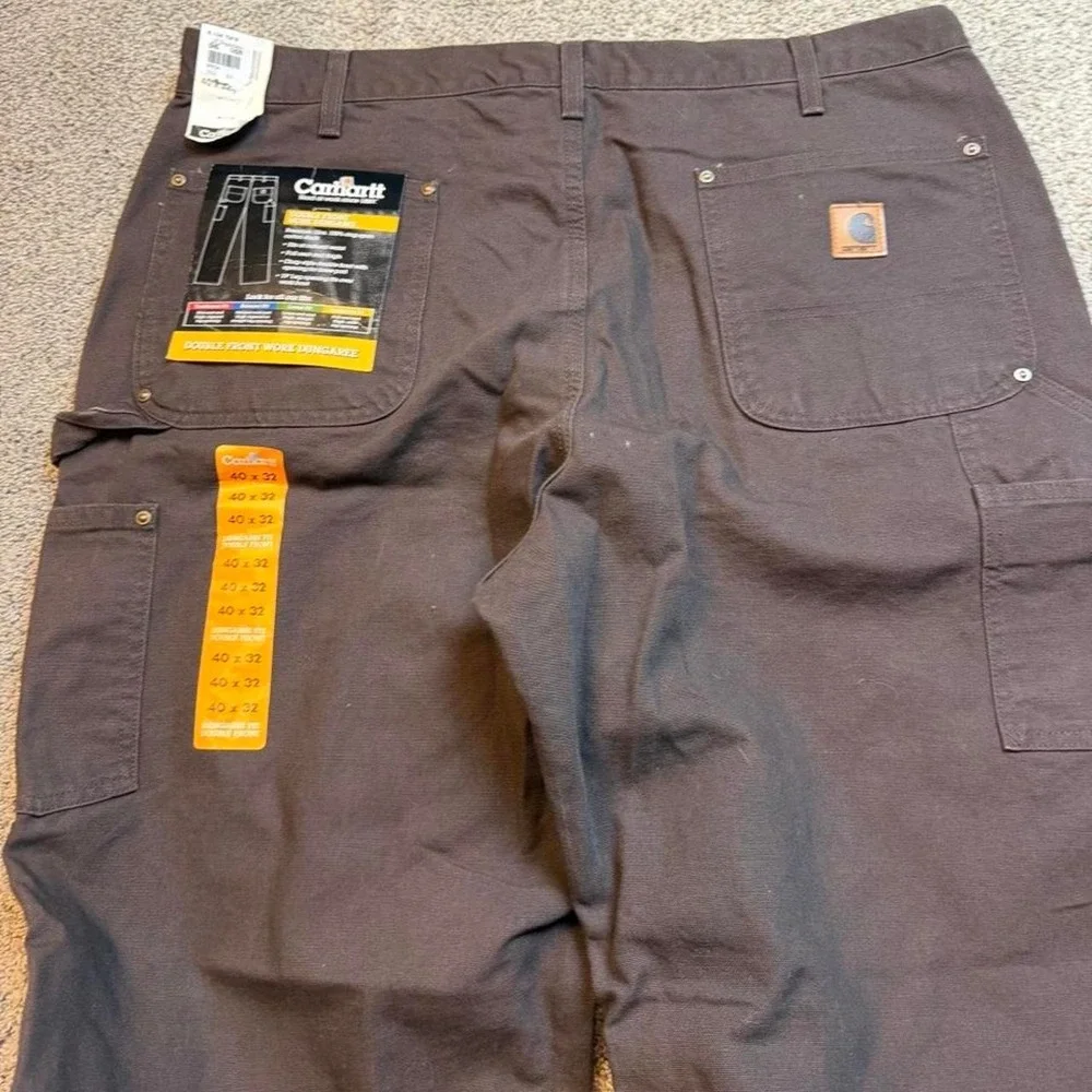 Carhartt B136-DKB Double Knee Carpenter Pants 40x32 Canvas Workwear gorpcore